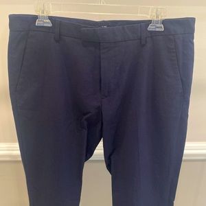H&M Slim Fit Dark Blue Dress Pants / Trousers Size 34R